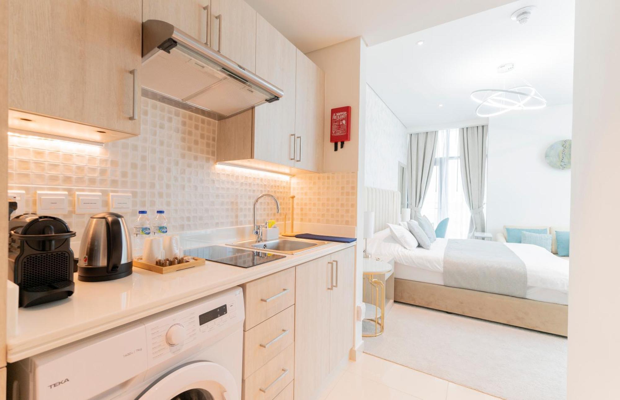 Studio With Private Beach Access At Palm Jumeirah Ντουμπάι Εξωτερικό φωτογραφία