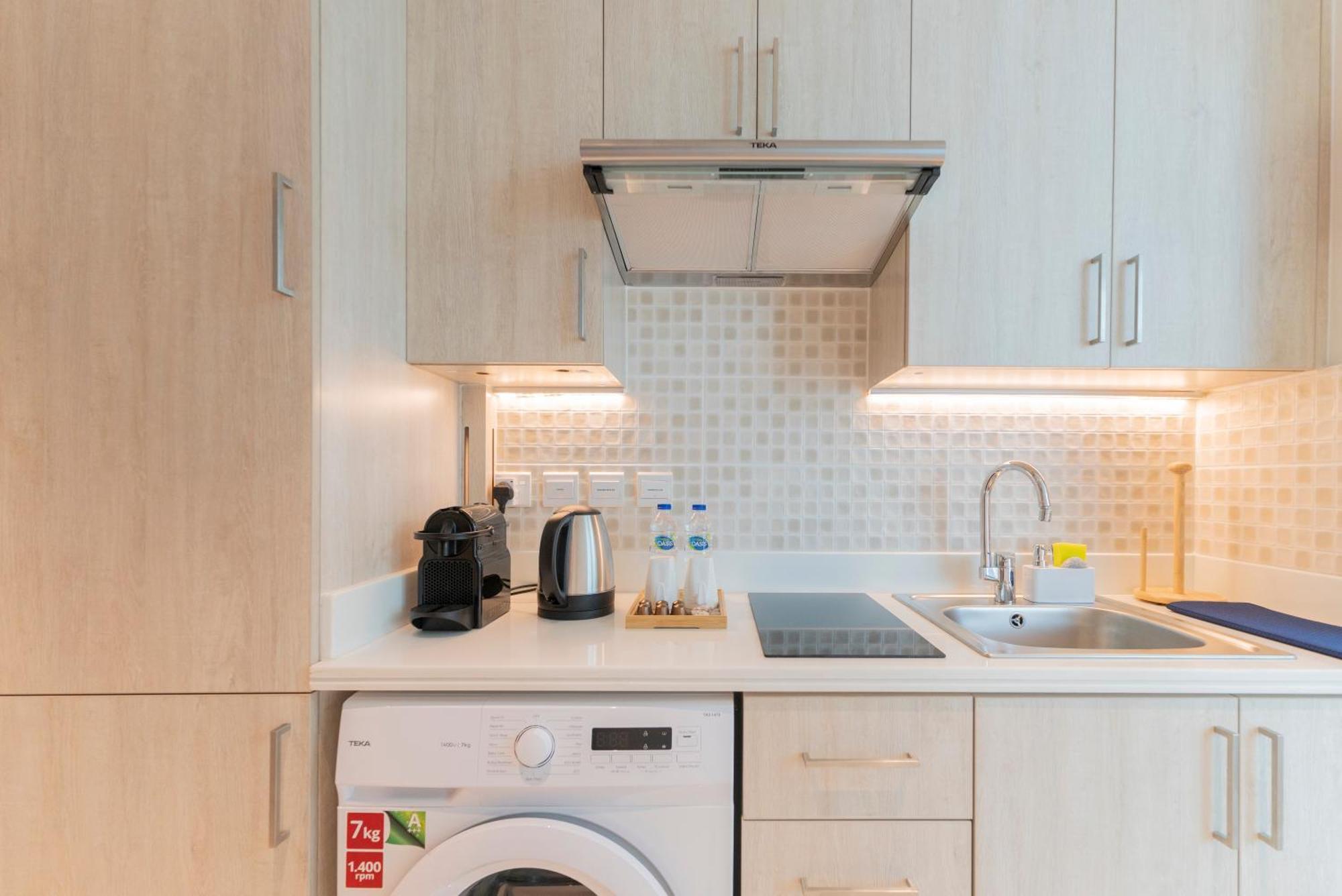 Studio With Private Beach Access At Palm Jumeirah Ντουμπάι Εξωτερικό φωτογραφία