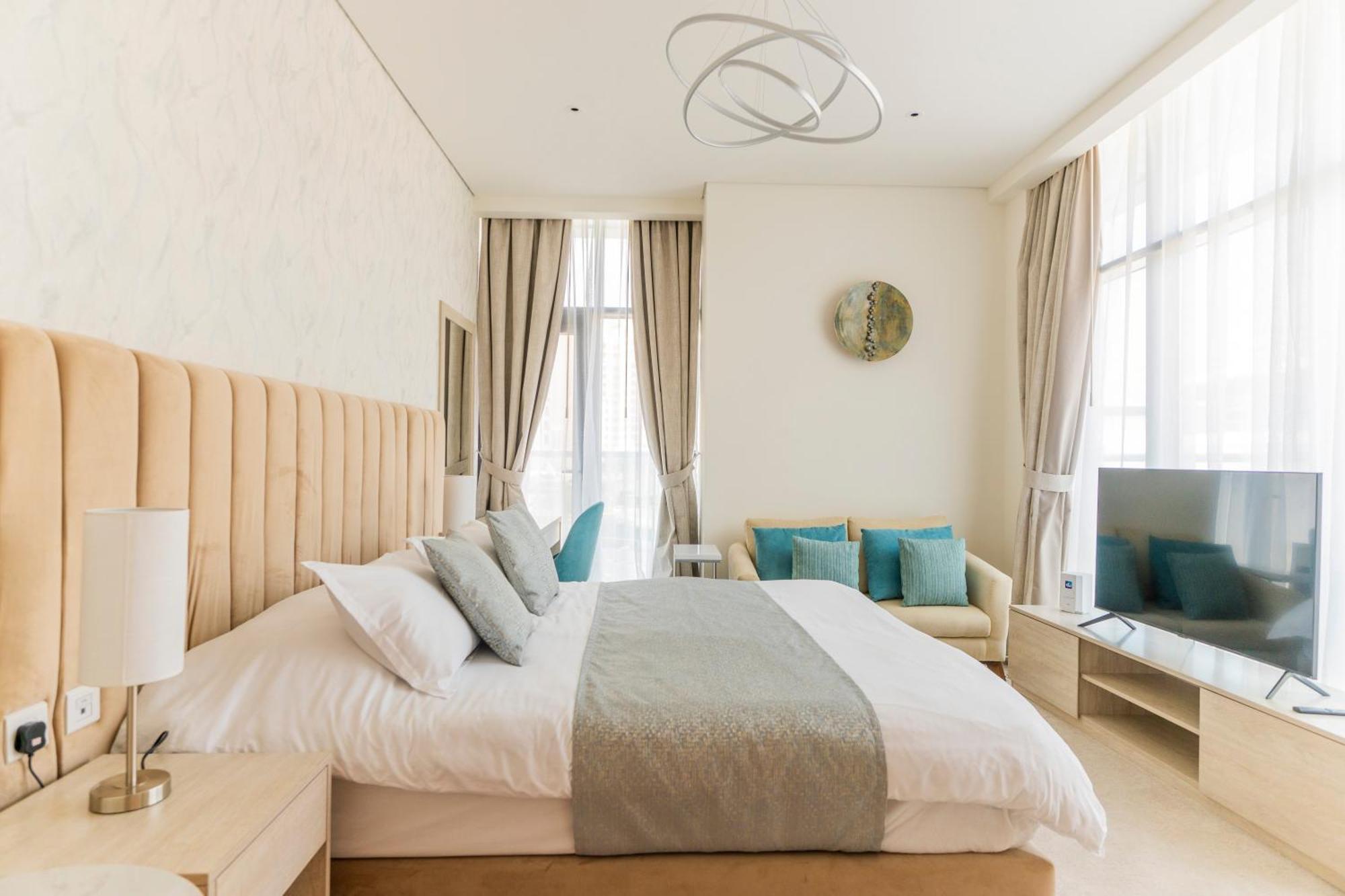 Studio With Private Beach Access At Palm Jumeirah Ντουμπάι Εξωτερικό φωτογραφία