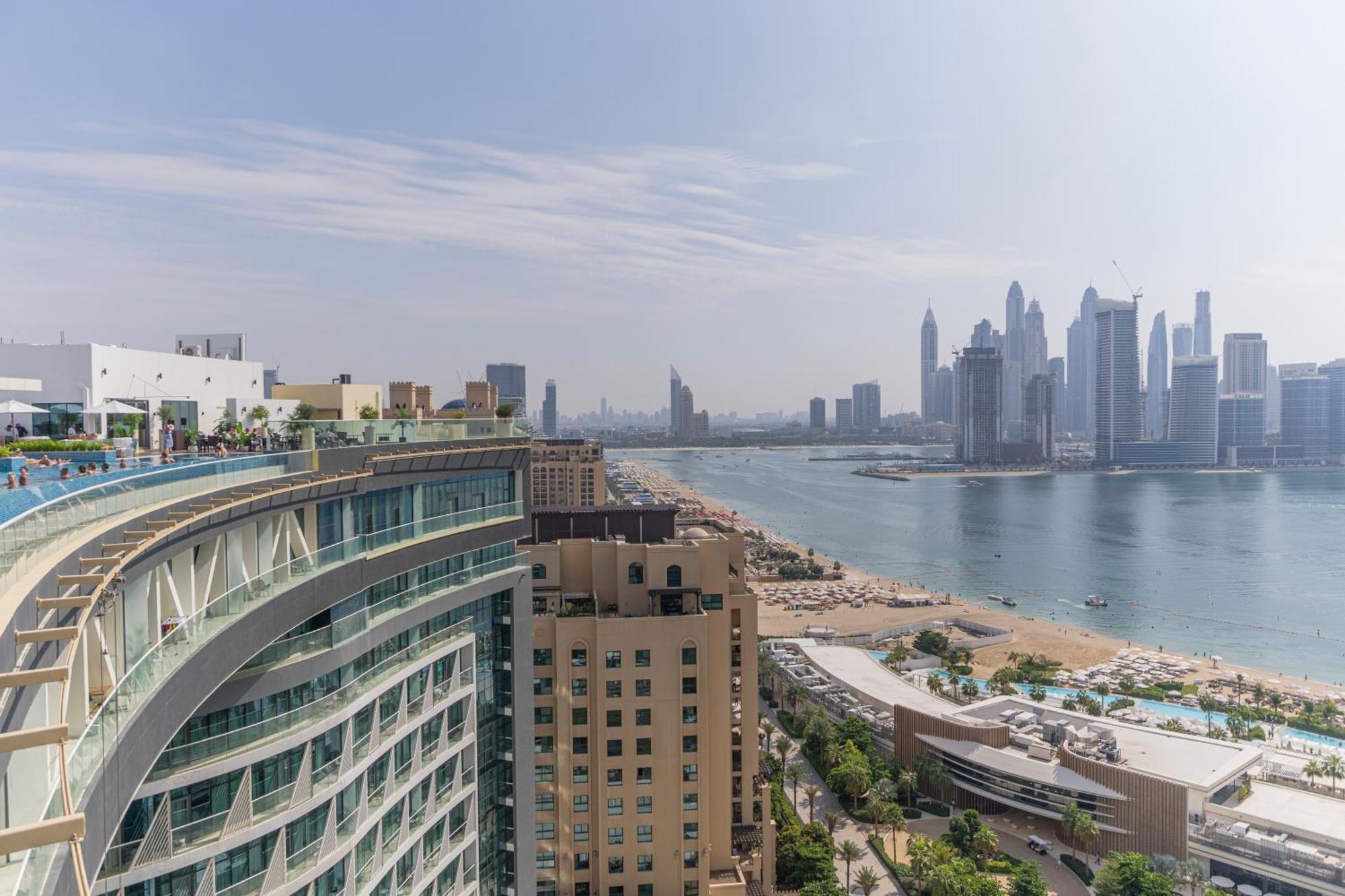 Studio With Private Beach Access At Palm Jumeirah Ντουμπάι Εξωτερικό φωτογραφία