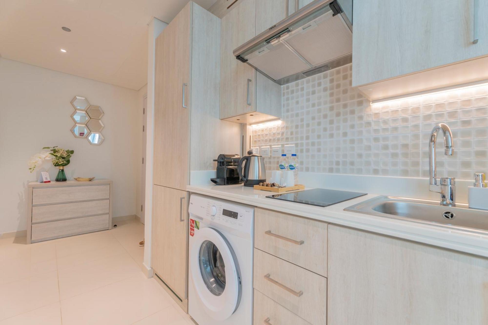 Studio With Private Beach Access At Palm Jumeirah Ντουμπάι Εξωτερικό φωτογραφία