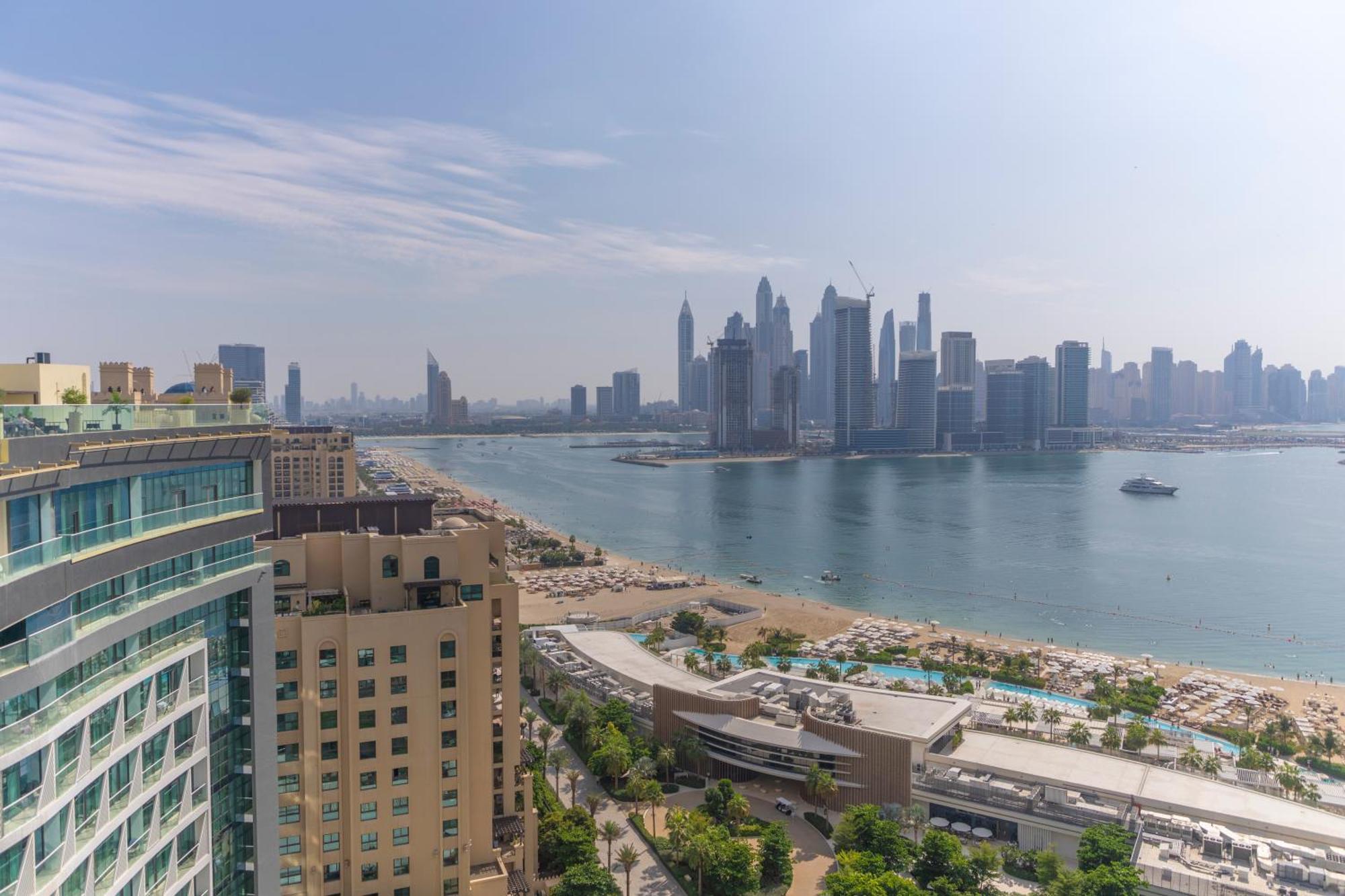 Studio With Private Beach Access At Palm Jumeirah Διαμέρισμα Ντουμπάι Εξωτερικό φωτογραφία