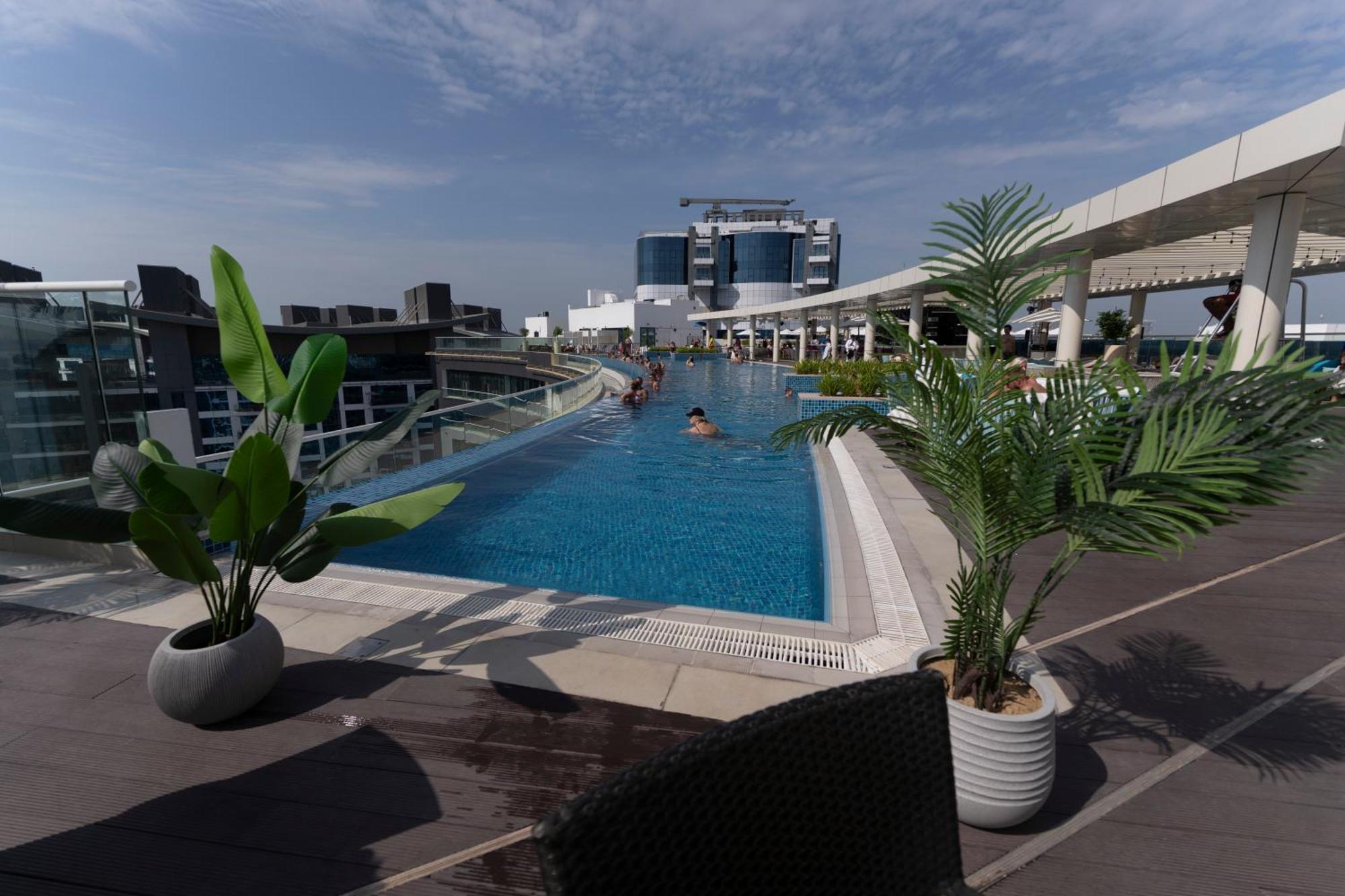 Studio With Private Beach Access At Palm Jumeirah Ντουμπάι Εξωτερικό φωτογραφία